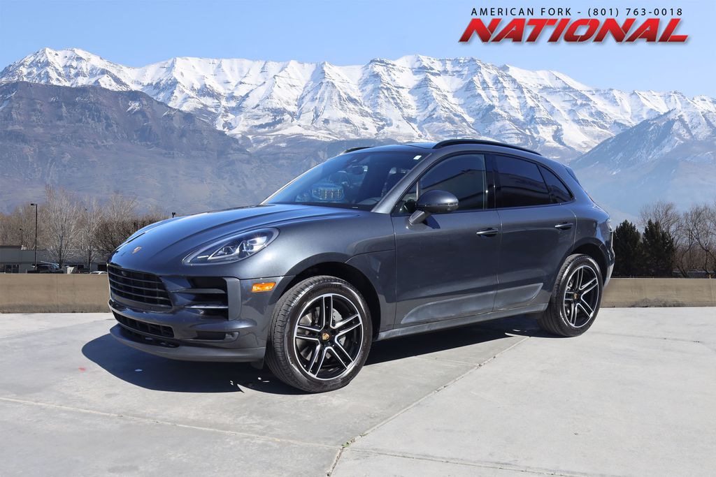 Gray 2020 Porsche Macan S AWD SUV / Crossover All-Wheel Drive 7-Speed Automatic