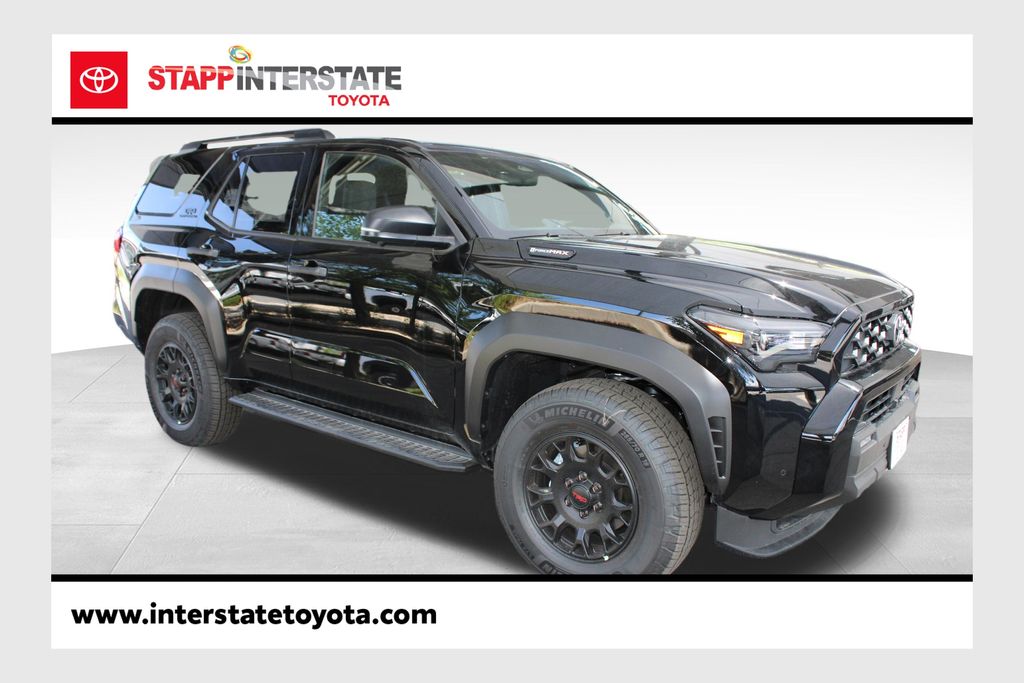 Black 2026 Toyota 4Runner SUV / Crossover Four-Wheel Drive 8-Speed Automatic
