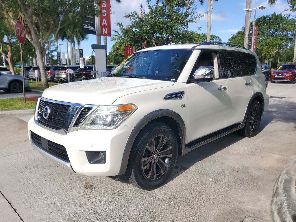 used 2017 Nissan Armada car, priced at $17,749
