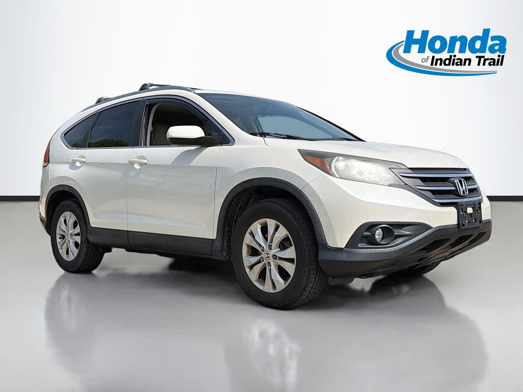 Alabaster Silver Metallic 2013 Honda CR-V EX-L AWD SUV / Crossover All-Wheel Drive 5-Speed Automatic