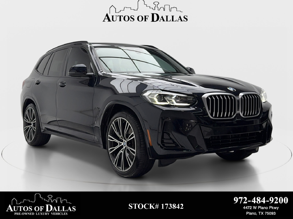 Carbon Black Metallic 2022 BMW X3 SUV / Crossover Rear-Wheel Drive 8-Speed Automatic