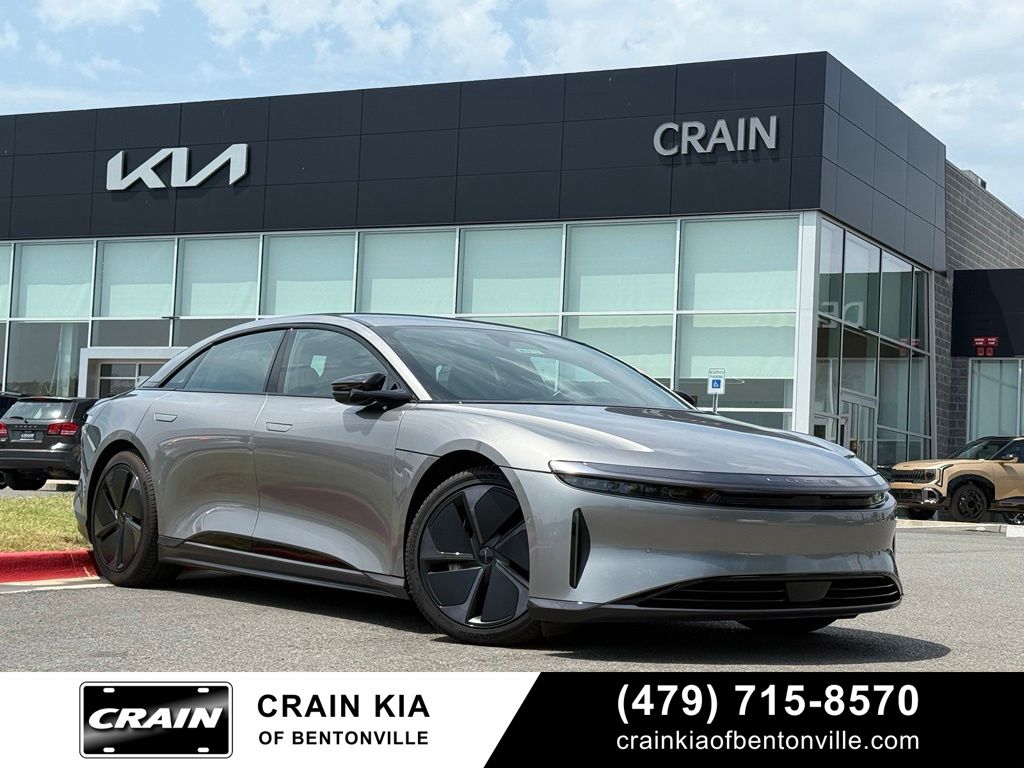 Cosmos Silver Metallic 2024 Lucid Air Sedan All-Wheel Drive 1-Speed Automatic