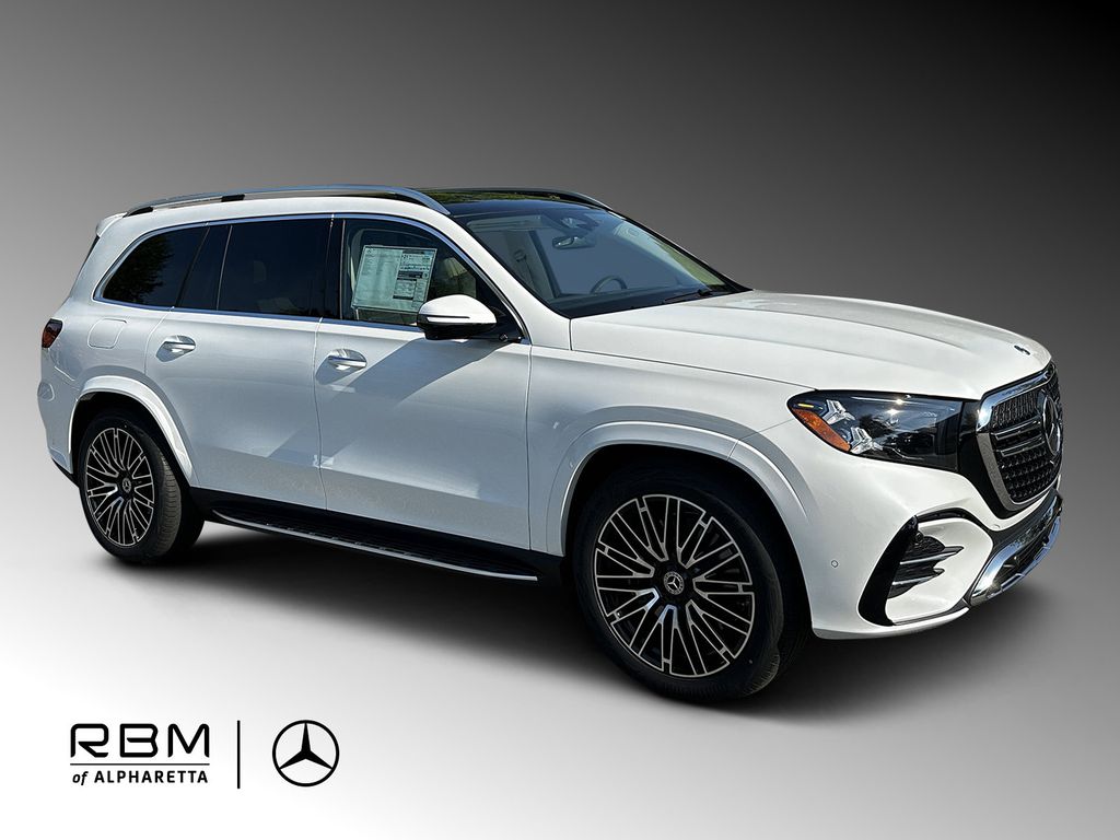 MANUFAKTUR Moonlight White Metallic 2027 Mercedes-Benz GLS SUV / Crossover All-Wheel Drive 9-Speed Automatic Overdrive