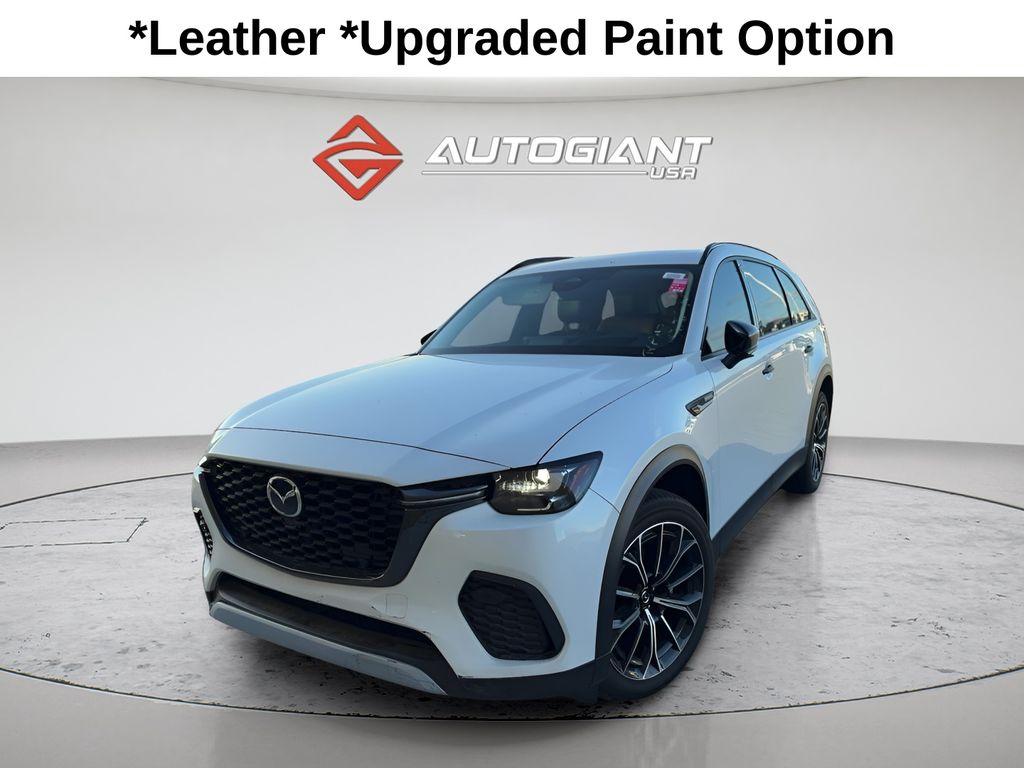 Rhodium White Premium 2025 Mazda CX-70 PHEV Premium AWD SUV / Crossover All-Wheel Drive 8-Speed Automatic