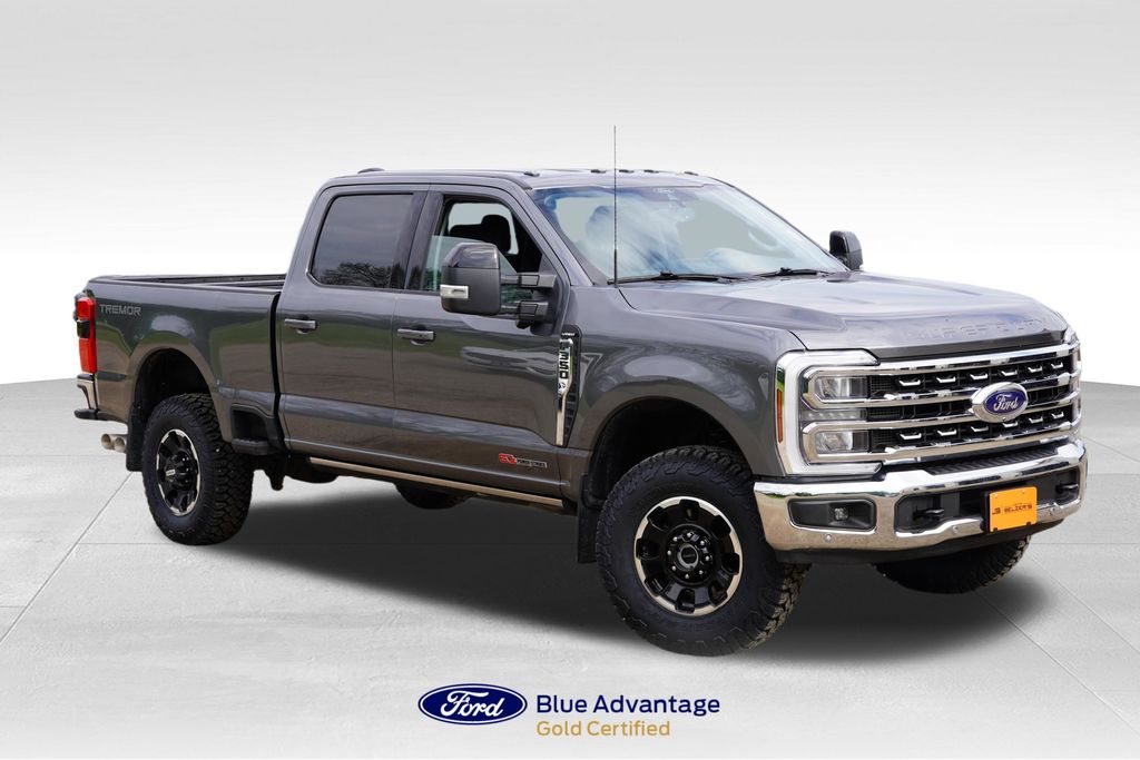 Gray Metallic 2026 Ford F-350 Super Duty Pickup Truck Four-Wheel Drive Automatic