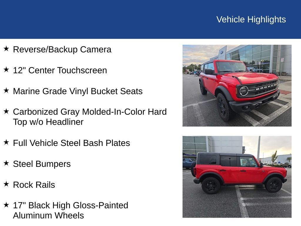 2024 Ford Bronco Black Diamond