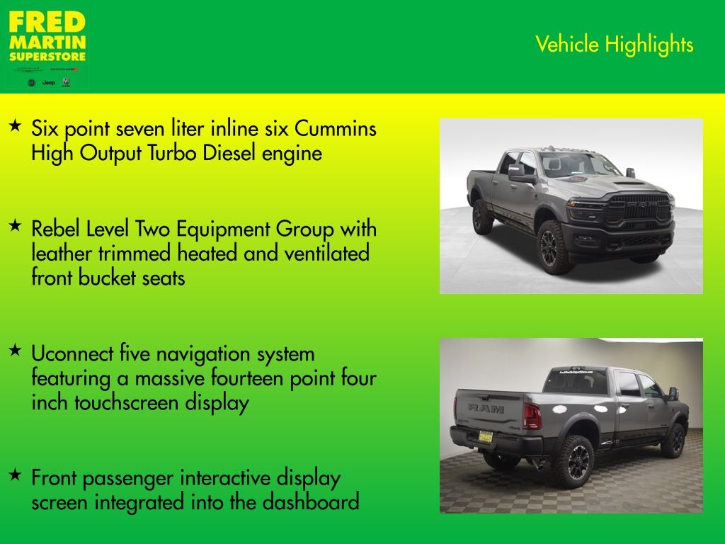 new 2026 Ram 2500 car, priced at $86,329