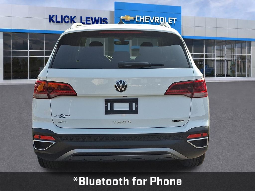 2022 Volkswagen Taos 1.5T SEL White at Auto Express Mitsubishi