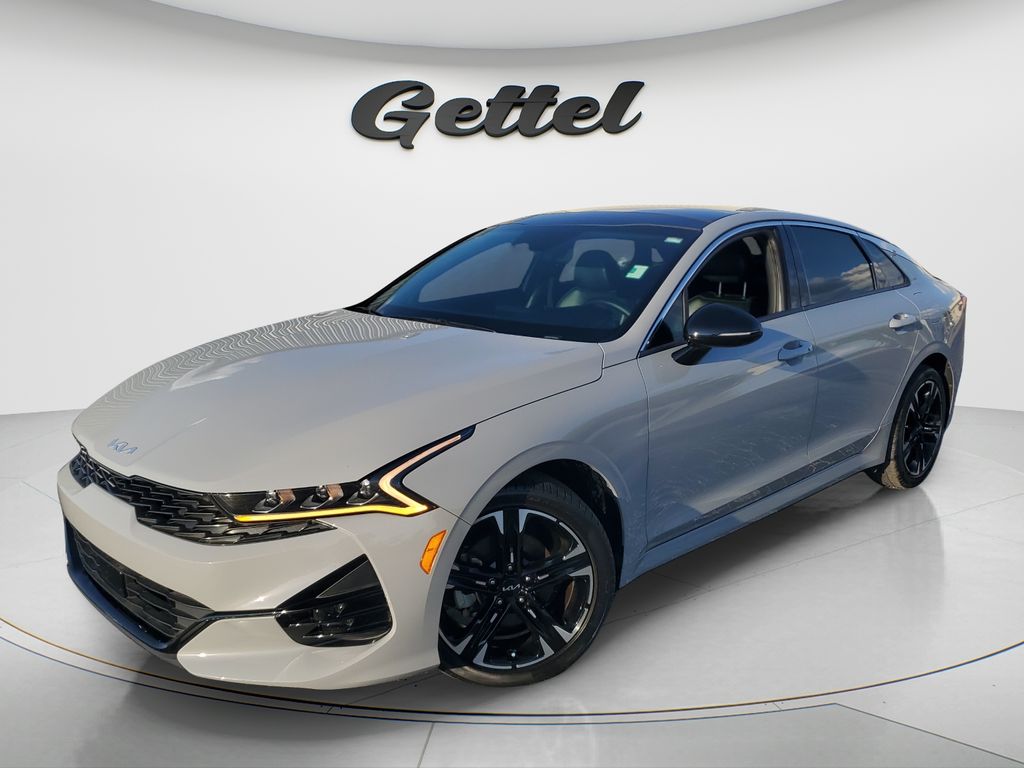 Wolf Gray 2023 Kia K5 GT-Line FWD Sedan Front-Wheel Drive 8-Speed Automatic
