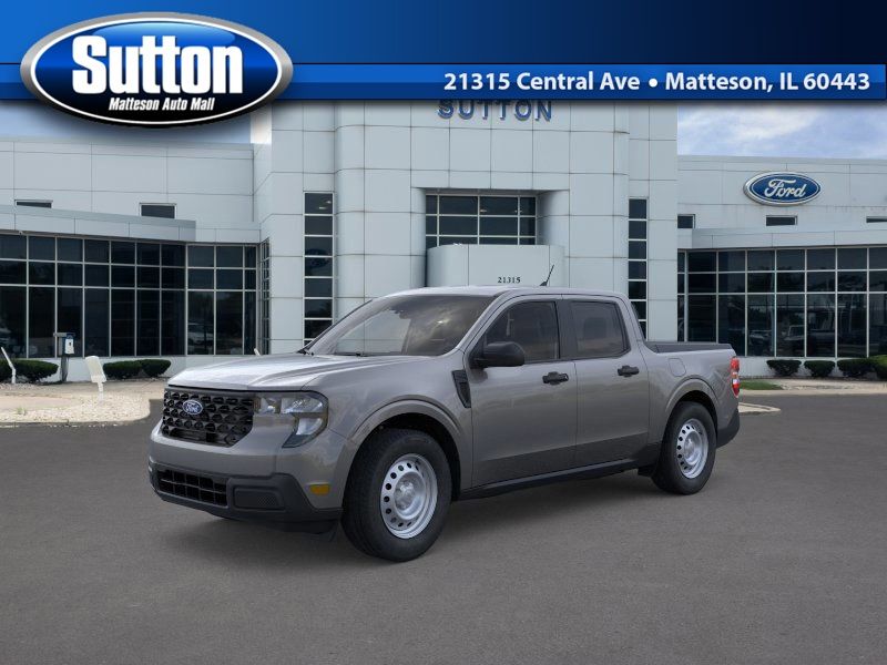 Gray 2026 Ford Maverick XL SuperCrew AWD Pickup Truck All-Wheel Drive 8-Speed Automatic