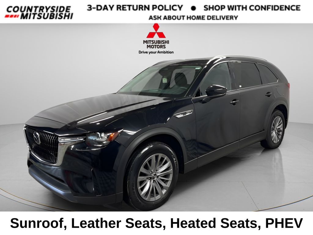 Jet Black Mica 2024 Mazda CX-90 PHEV Preferred AWD SUV / Crossover All-Wheel Drive 8-Speed Automatic