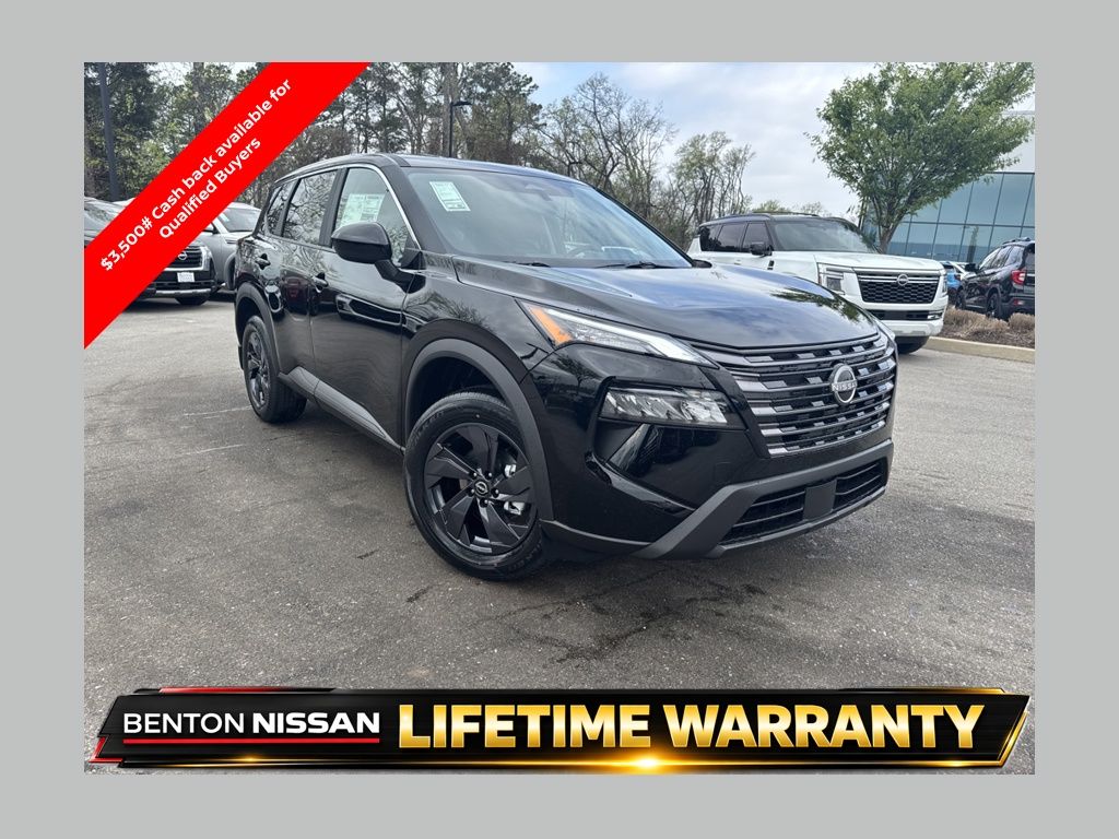 Super Black 2026 Nissan Rogue Dark Armor FWD SUV / Crossover Front-Wheel Drive Continuously Variable Transmission