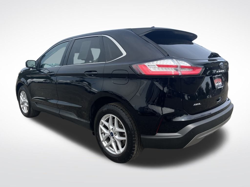 2021 Black Metallic Ford Edge SEL AWD SUV