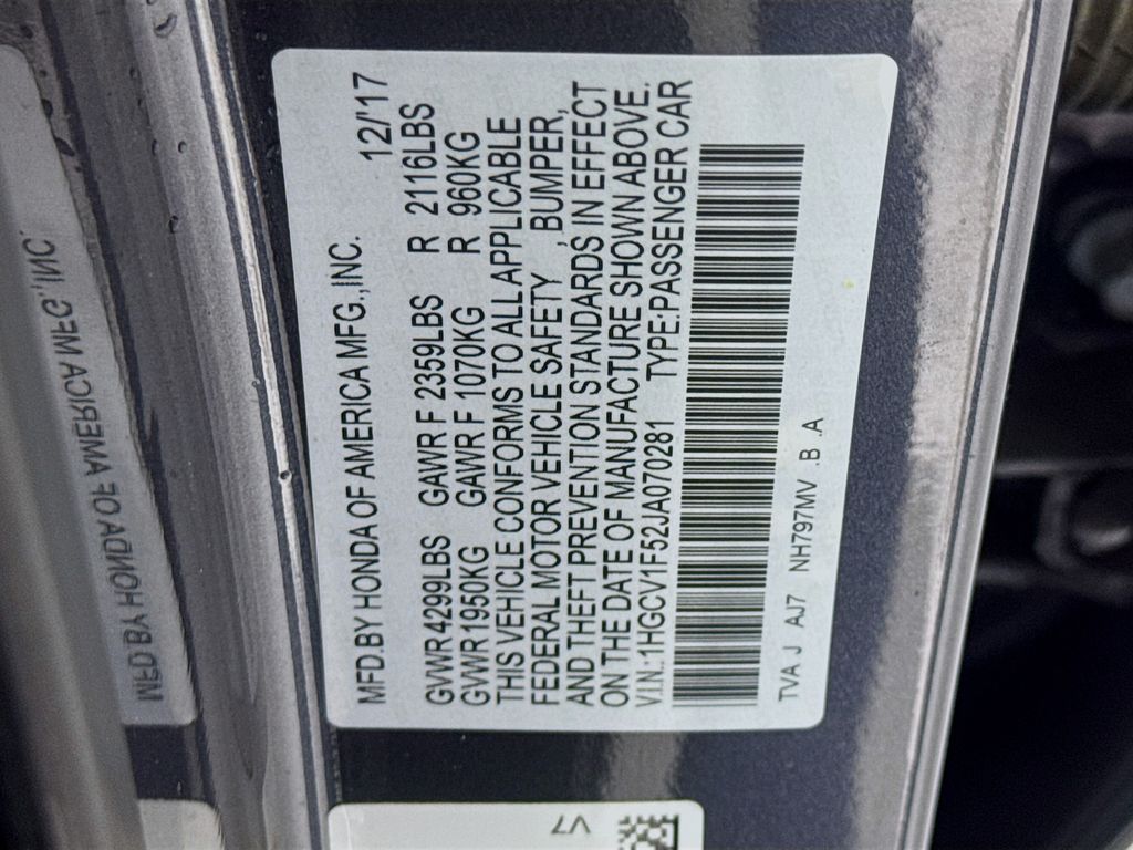 Used Car 2018 Honda Accord  Ex-l For Sale Under $15,000 In Austin, Texas