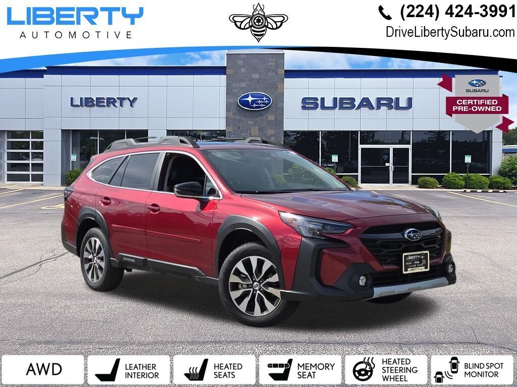 Crimson Red Pearl 2025 Subaru Outback SUV / Crossover All-Wheel Drive Continuously Variable Transmission