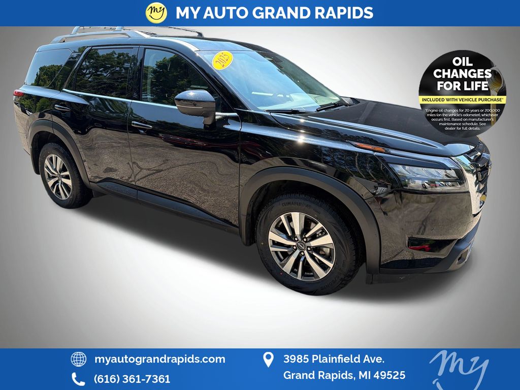 Super Black 2025 Nissan Pathfinder SUV / Crossover All-Wheel Drive 9-Speed Automatic