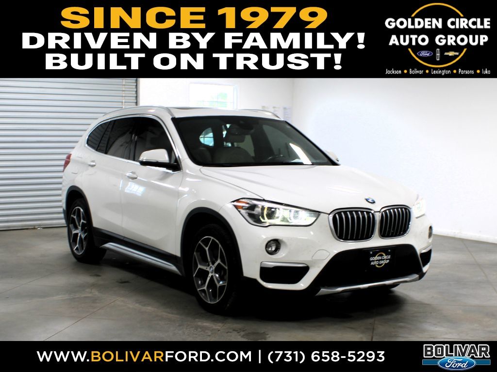 Alpine White 2018 BMW X1 SUV / Crossover Front-Wheel Drive 8-Speed Automatic