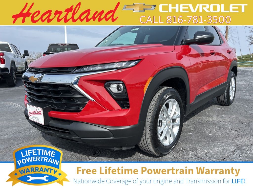 Apex Red 2026 Chevrolet Trailblazer LS AWD SUV / Crossover Four-Wheel Drive 9-Speed Automatic