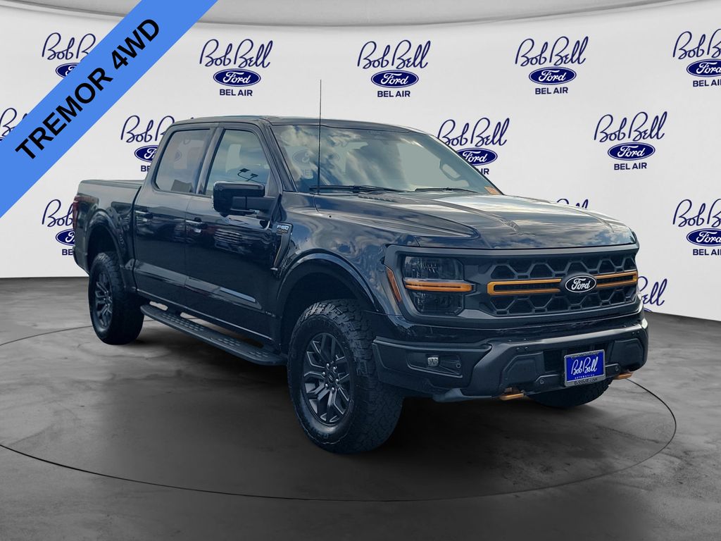 Black Metallic 2025 Ford F-150 Pickup Truck Four-Wheel Drive Automatic