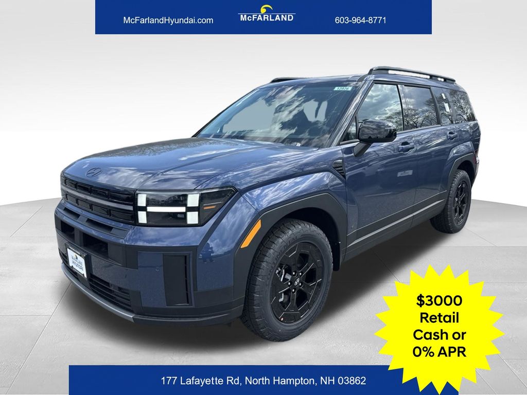 Atlantis Blue 2026 Hyundai Santa Fe SUV / Crossover All-Wheel Drive 8-Speed Automatic