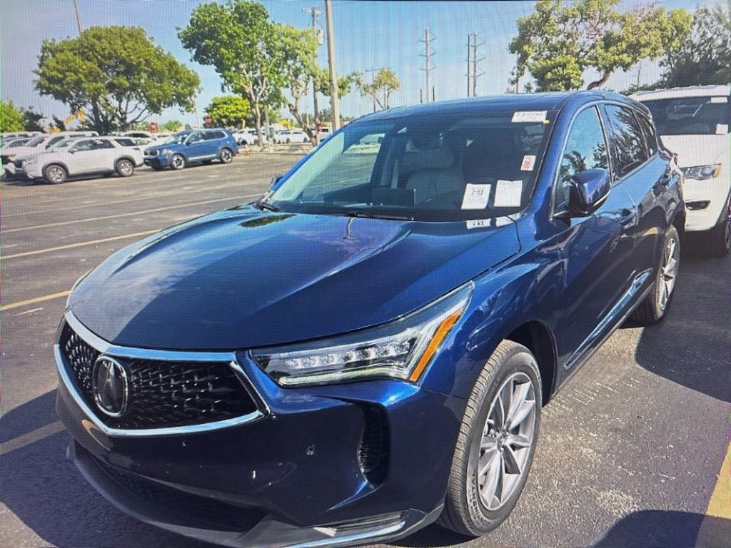 Fathom Blue Pearl 2024 Acura RDX SH-AWD with Technology Package SUV / Crossover All-Wheel Drive Automatic