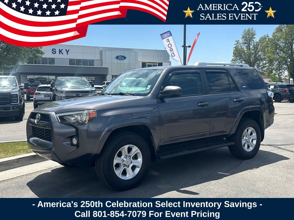 Magnetic Gray Metallic 2017 Toyota 4Runner SUV / Crossover Four-Wheel Drive 5-Speed Automatic Overdrive