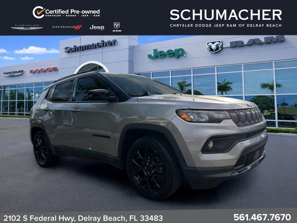 used 2022 Jeep Compass car, priced at $18,777