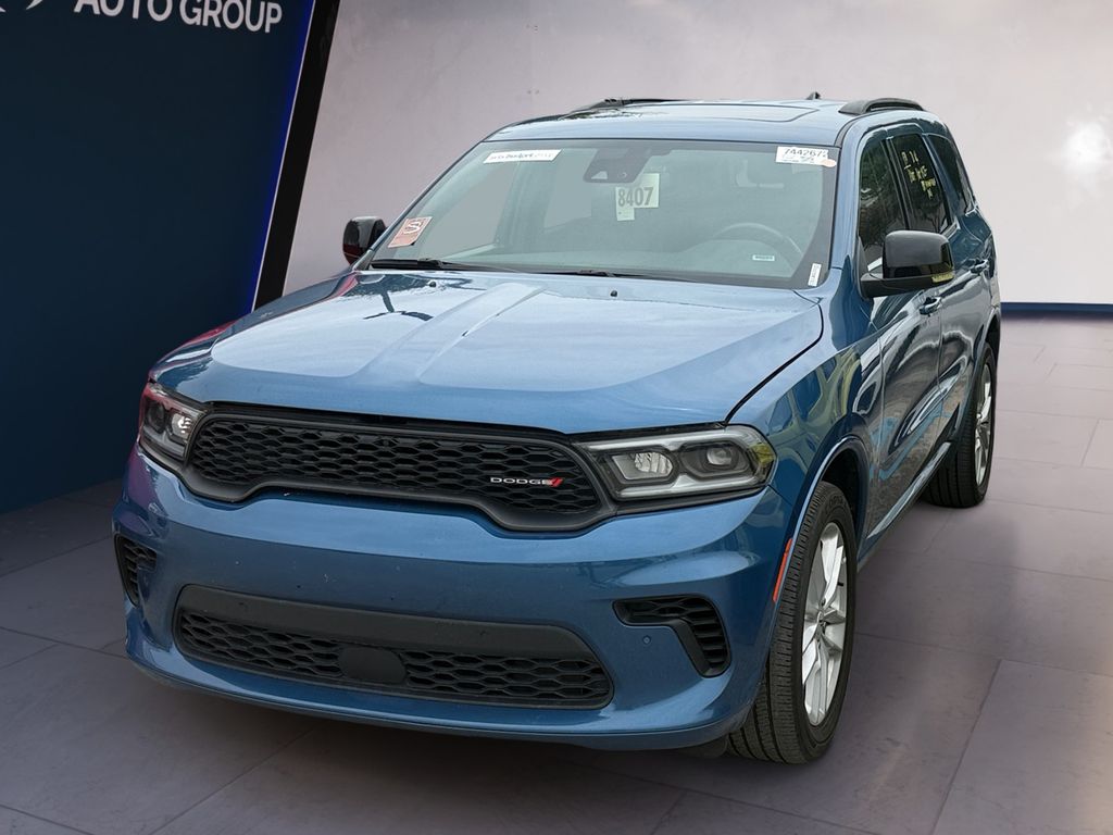 Blue (Frostbite Pearlcoat) 2025 Dodge Durango SUV / Crossover All-Wheel Drive 8-Speed Automatic