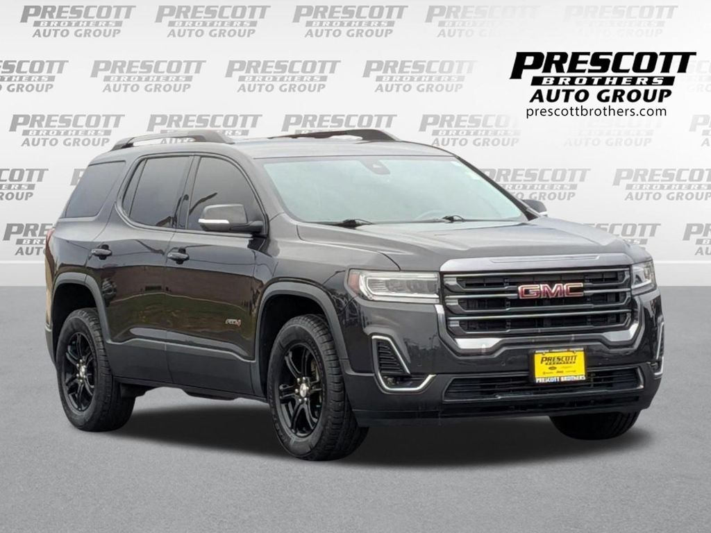 Carbon Black Metallic 2020 GMC Acadia SUV / Crossover Four-Wheel Drive 9-Speed Automatic