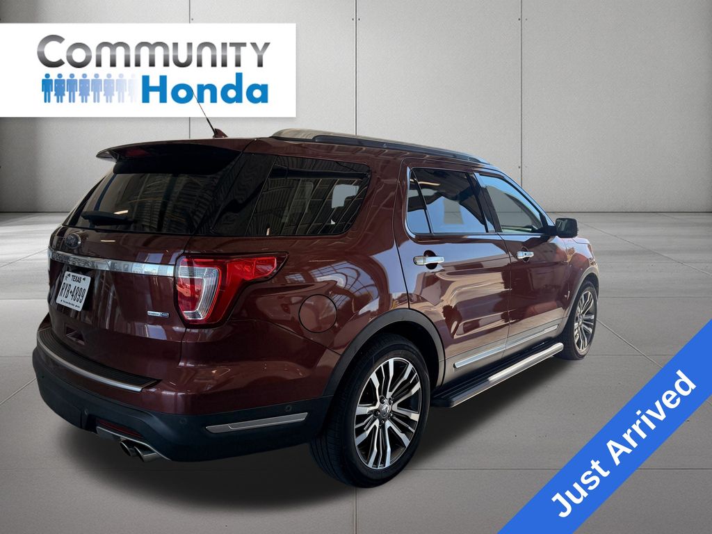 2018 Ford Explorer Platinum Red at Autostrade