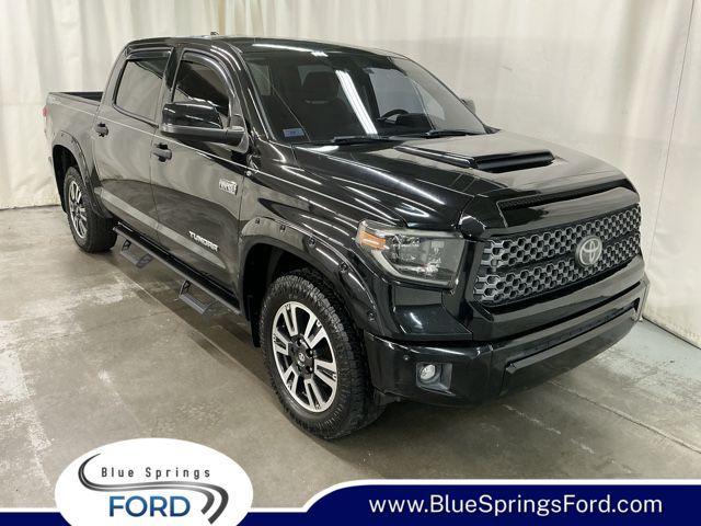 Midnight Black Metallic 2020 Toyota Tundra Pickup Truck 4X2 6-Speed Automatic Overdrive