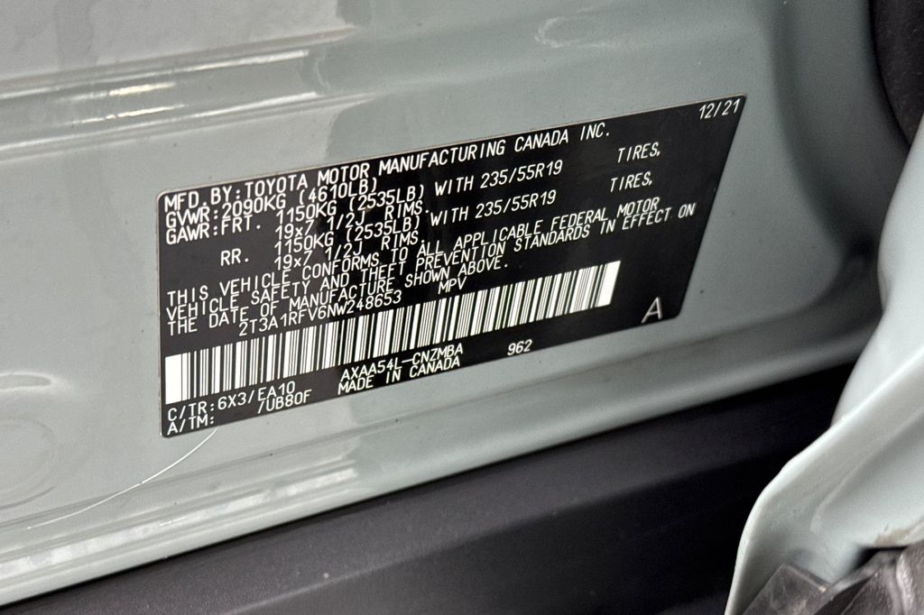 used 2022 Toyota RAV4 car, priced at $33,953