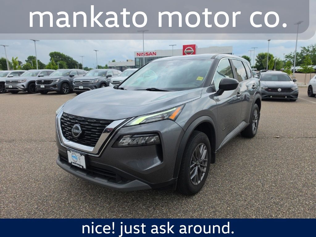 Gray (Gun Metallic) 2023 Nissan Rogue SUV / Crossover All-Wheel Drive Continuously Variable Transmission