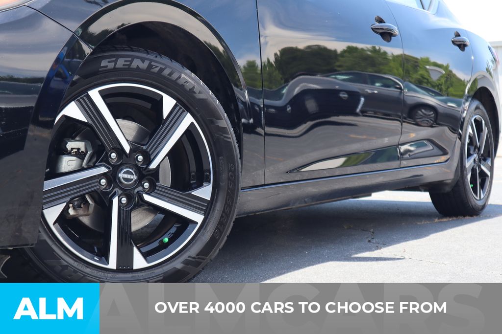 Used 2024 Black Nissan SV image 3