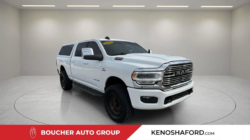 Certified Used 2023 Bright White Clearcoat Ram Laramie image 3