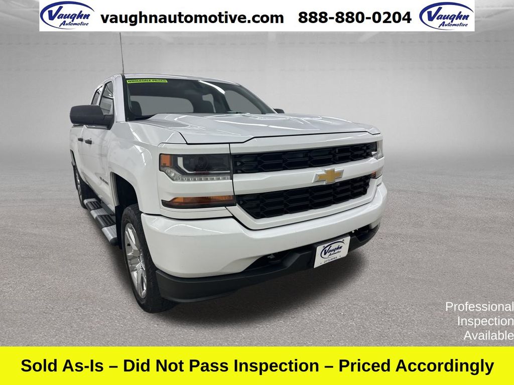 Summit White 2016 Chevrolet Silverado 1500 Pickup Truck Four-Wheel Drive 6-Speed Automatic Overdrive
