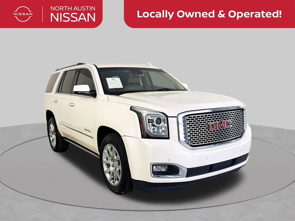 White Diamond Clearcoat 2015 GMC Yukon SUV / Crossover Four-Wheel Drive 8-Speed Automatic