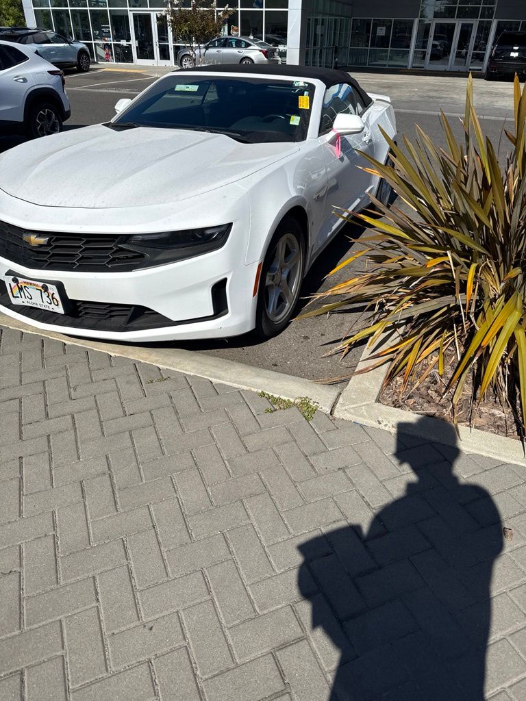 Summit White 2023 Chevrolet Camaro Convertible Rear-Wheel Drive Automatic