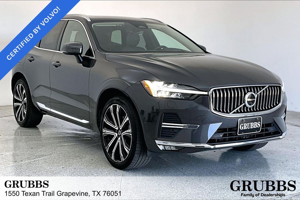 Platinum Gray Metallic 2023 Volvo XC60 SUV / Crossover All-Wheel Drive Automatic