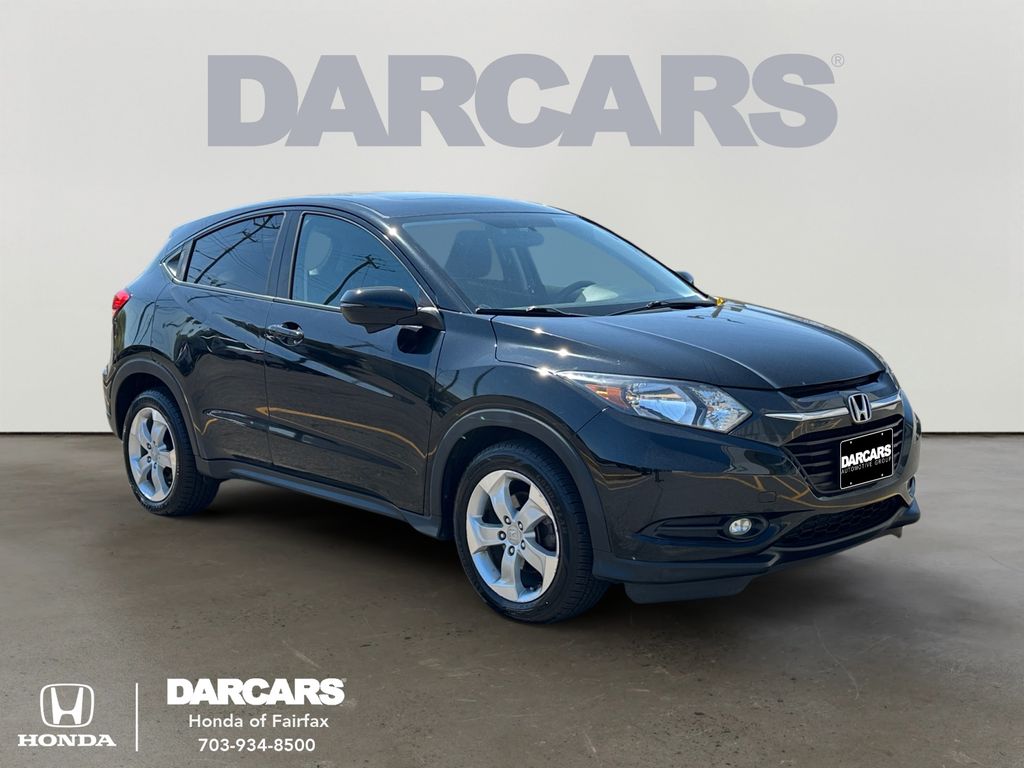 Black 2016 Honda HR-V EX AWD SUV / Crossover All-Wheel Drive Continuously Variable Transmission