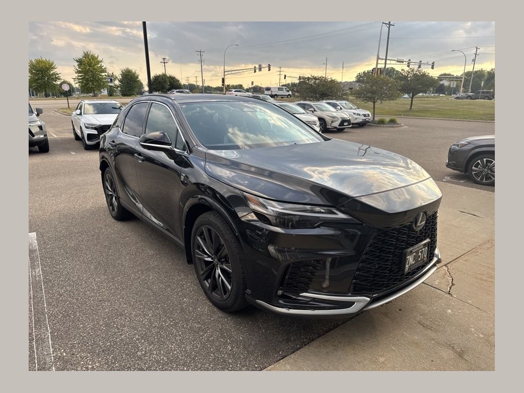 Black (Caviar) 2025 Lexus RX SUV / Crossover All-Wheel Drive 8-Speed Automatic