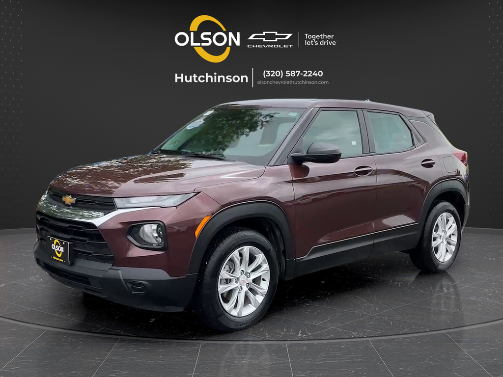 Mahogany Red Metallic 2023 Chevrolet Trailblazer LS FWD SUV / Crossover Front-Wheel Drive Continuously Variable Transmission