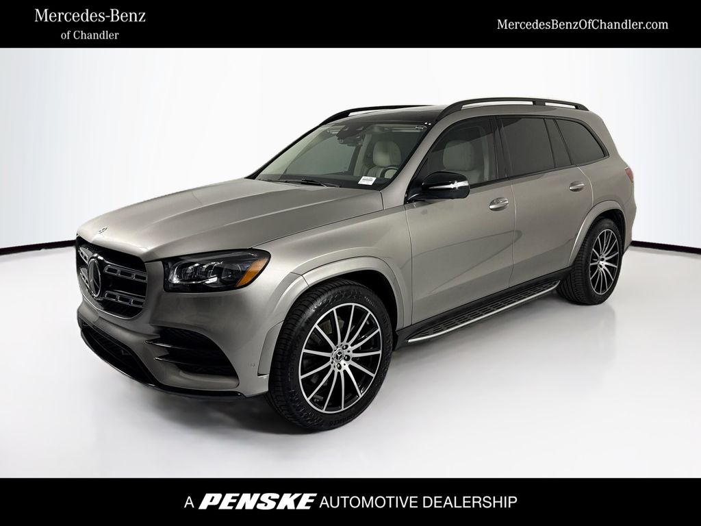 Mojave Silver Metallic 2023 Mercedes-Benz GLS SUV / Crossover All-Wheel Drive 9-Speed Automatic