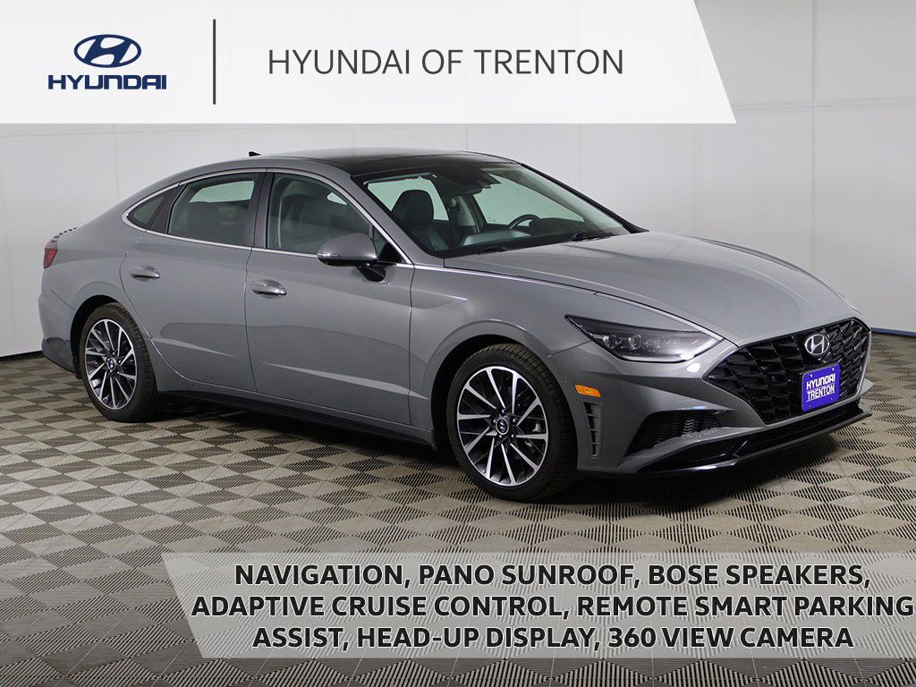Hampton Gray 2022 Hyundai Sonata Sedan Front-Wheel Drive 8-Speed Automatic
