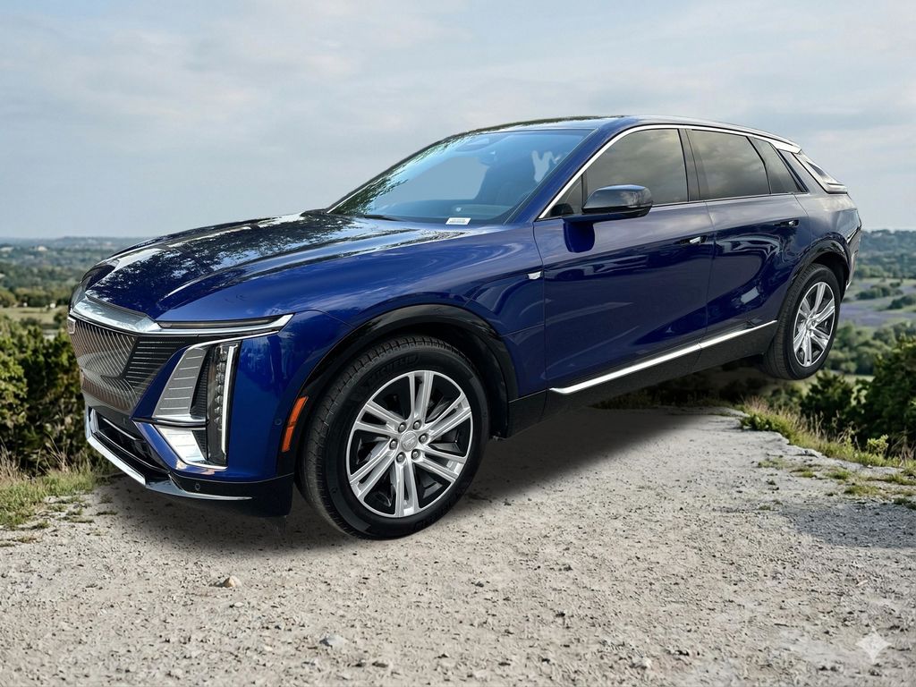 Blue Metallic 2024 Cadillac LYRIQ Tech AWD SUV / Crossover All-Wheel Drive 1-Speed Automatic