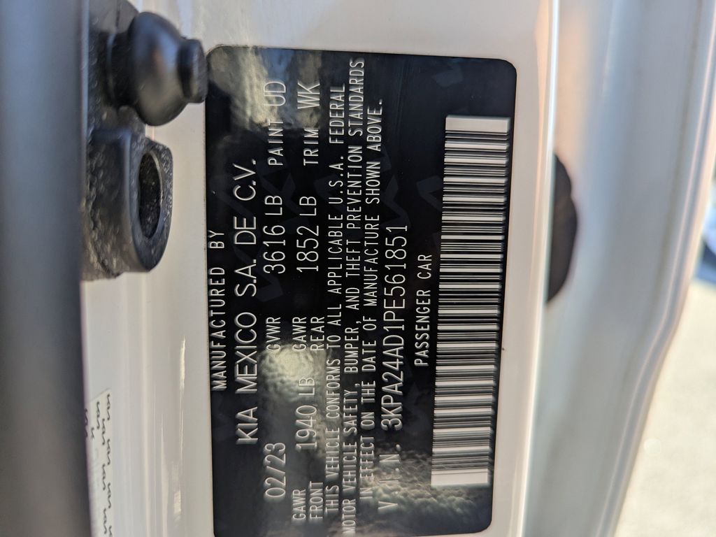 used 2023 Kia Rio car, priced at $8,991