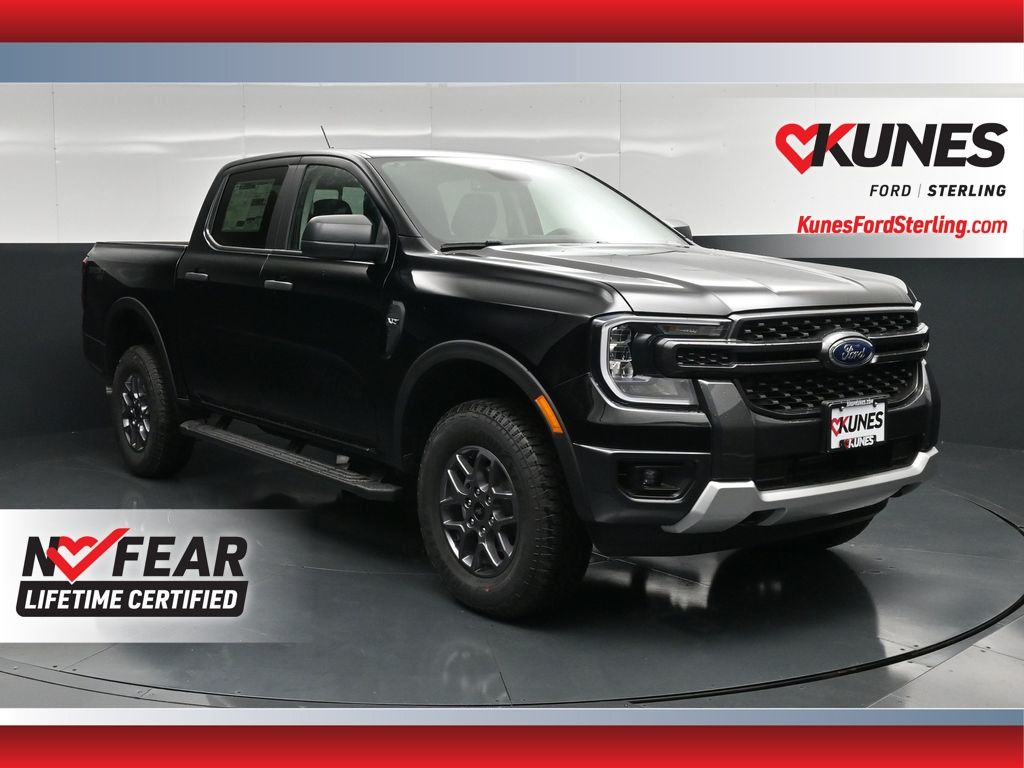 Shadow Black 2026 Ford Ranger Pickup Truck Four-Wheel Drive Automatic