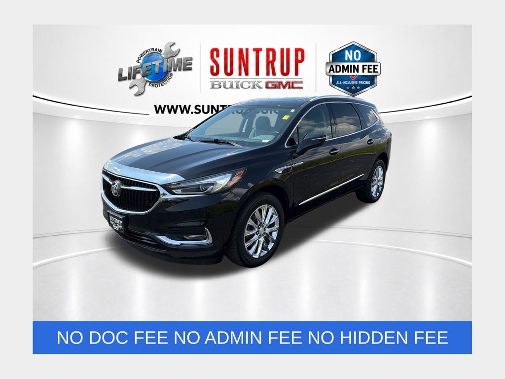 Black (Ebony Twilight Metallic) 2021 Buick Enclave SUV / Crossover Four-Wheel Drive 9-Speed Automatic