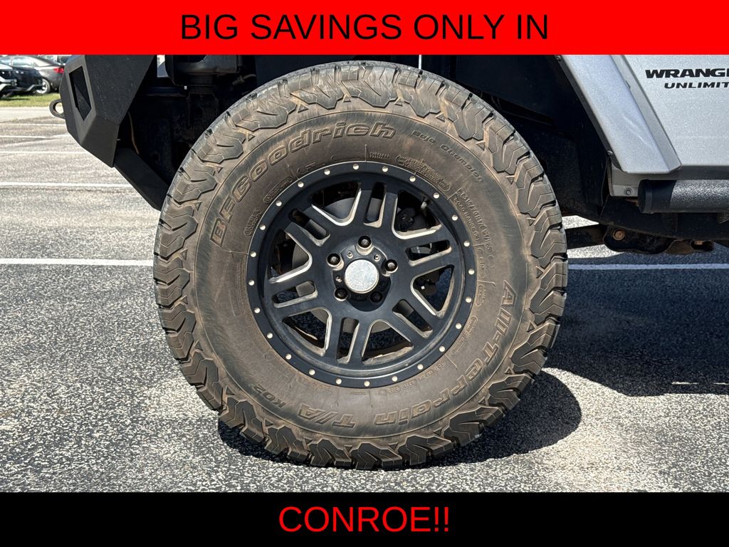 2017 Jeep Wrangler Unlimited Sahara Silver at Community Toyota