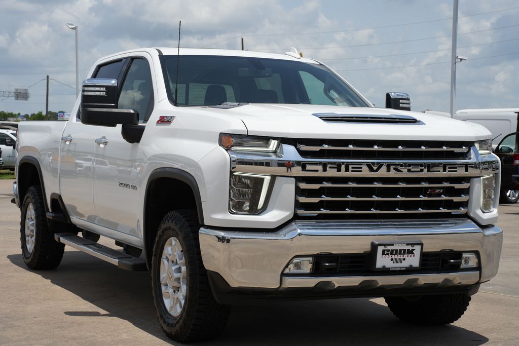 2022 Chevrolet Silverado 2500HD LTZ White at Bayshore Chrysler Jeep Dodge Ram